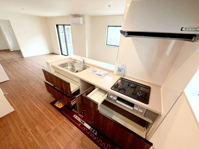 牧之原市静波／2期　新築戸建のキッチン
