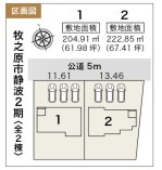 牧之原市静波／2期　新築戸建の間取り