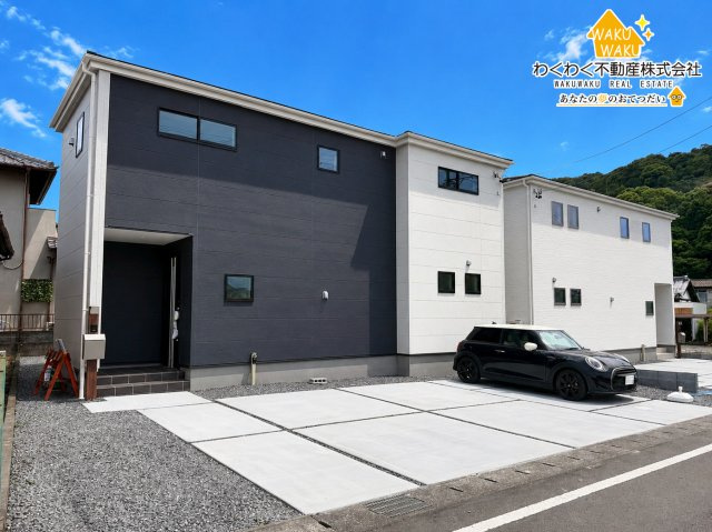 牧之原市静波／2期　新築戸建の駐車場|2026年6月上旬撮影