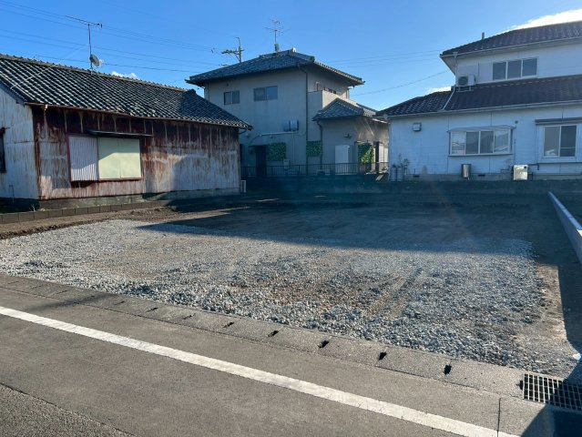 牧之原市静波／2期　新築戸建の前面道路含む現地写真