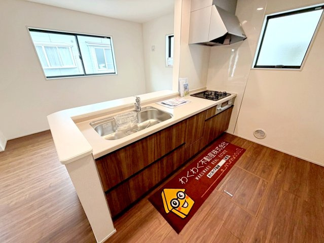 牧之原市静波／2期　新築戸建のキッチン