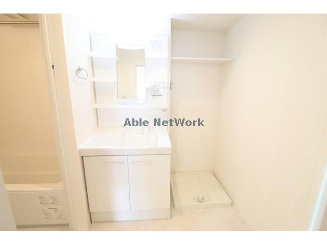 ハニーの洗面所|シャワー付洗面台