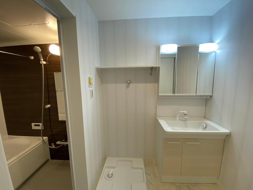 大阪市城東区関目2丁目　LIVE SQUARE 関目の独立洗面台