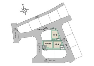 【区画図】 | 大津市雄琴5丁目11　新築戸建