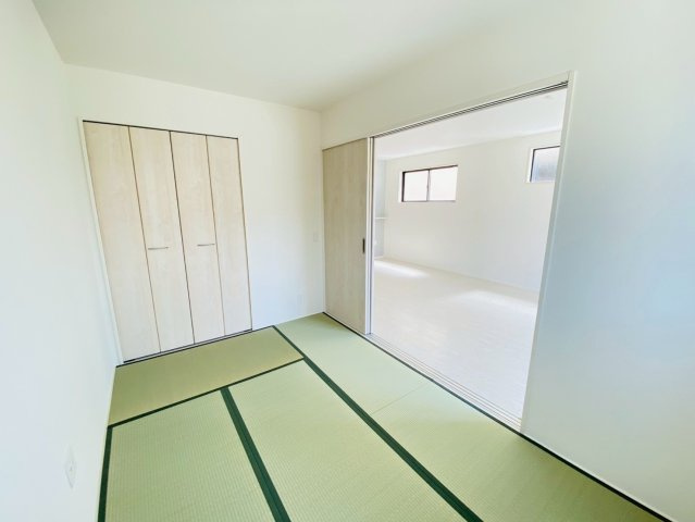 よかタウン／菊陽町沖野3丁目2期／1号棟の和室|和室があると落ち着いた雰囲気になりますね