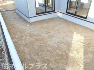 【庭】 | 郡山市安積町笹川新築一戸建て2棟 | お庭でゆったりと過ごせます
