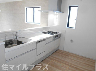 【キッチン】 | 郡山市安積町笹川新築一戸建て2棟 | キッチンです