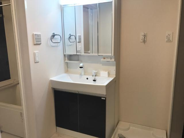 一宮町新築アパート（仮の洗面所|洗髪洗面化粧台（イメージ）