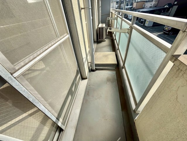 ノーブル今在家のバルコニー