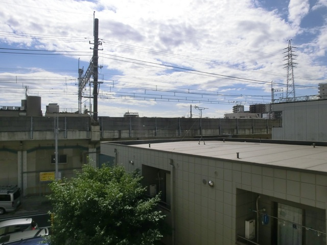 児玉ハイツの展望|バルコニーからの景色です。