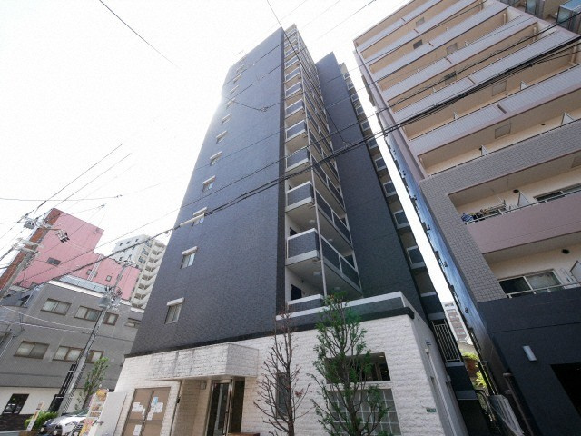 レジュールアッシュ梅田レジデンスの外観