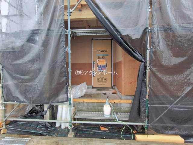 入間市下藤沢５丁目・全6棟　新築一戸建　1号棟　の区画図|土地面積118.83平米（約35.94坪）カースペース2台分