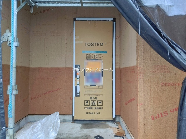 入間市下藤沢５丁目・全6棟　新築一戸建　1号棟　の外観|現地写真（2026年1月23日）