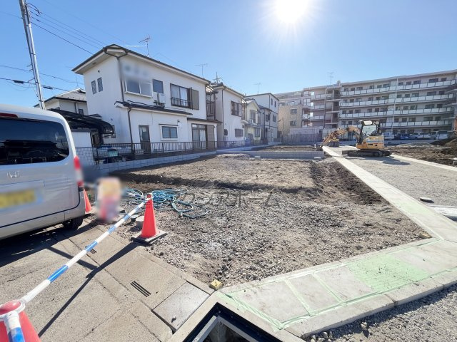 入間市下藤沢５丁目・全6棟　新築一戸建　1号棟　の外観|現地写真（2026年1月23日）