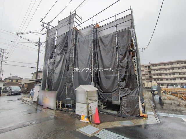 入間市下藤沢５丁目・全6棟　新築一戸建　1号棟　の前面道路含む現地写真|2026年2月25日撮影