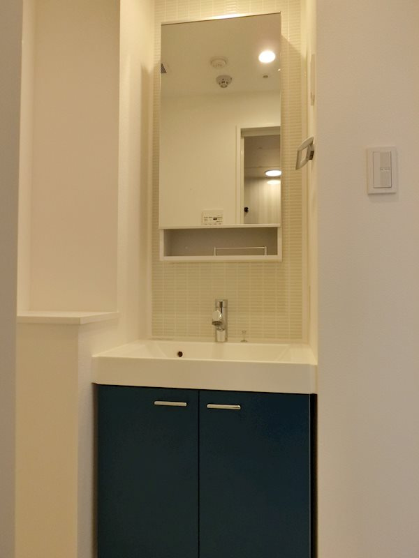 新品家具付きマンション下落合6B(KaGood東京)の洗面所