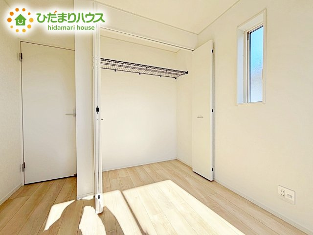【収納】 | ひたちなか市磯崎町第3　新築戸建　2号棟 | お洋服の多い女性に人気！収納力の高いクローゼット付☆彡