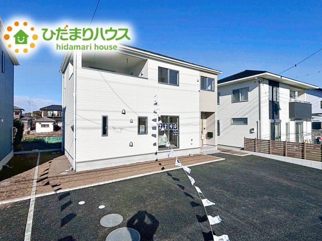【外観】 | ひたちなか市磯崎町第3　新築戸建　2号棟 | 子育て家族にもおすすめ！お子さんの成長がもっと楽しみになる家！