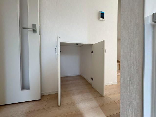 高知市中須賀町 第2 新築戸建て1号棟の収納|物が多いご家庭も安心の収納設備。