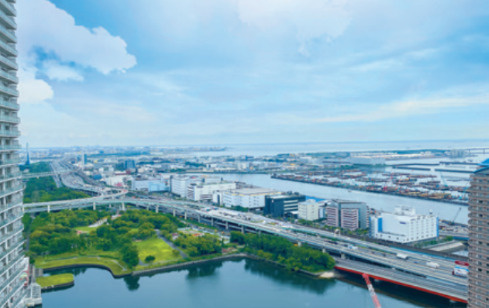  Ｗコンフォートタワーズウエストの展望|～住戸からの眺望写真～