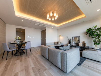 【キッチン】 |  Ｗコンフォートタワーズウエスト | ～ゆったり18帖超の広々リビングダイニング写真～