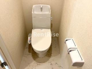 小信中島郷西新築アパートのトイレ|シャワー付トイレ(イメージ)