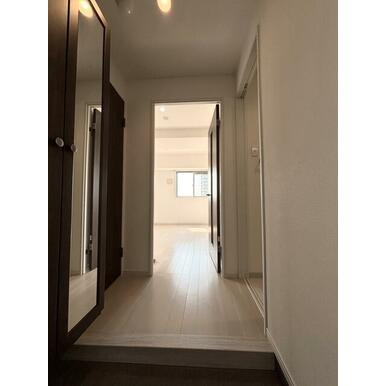 ハッピーマンション渡鹿の玄関