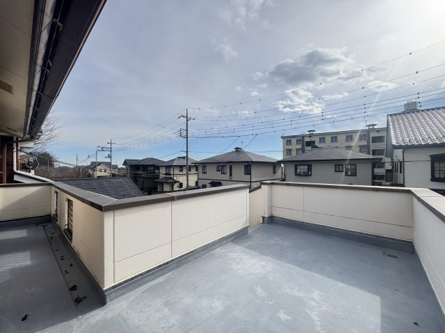 高崎市倉賀野町　中古住宅のバルコニー|高崎市倉賀野町　中古住宅
