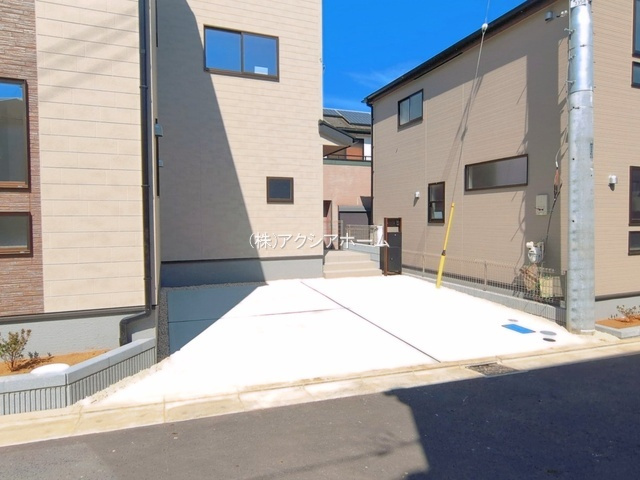 所沢市上新井1丁目・全6棟　新築一戸建　2号棟の駐車場|2026年4月3日撮影