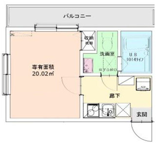 横浜市港南区笹下３丁目のアパートの間取り