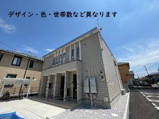 【外観】 | ベル・アンジュ(日高市四本木１丁目アパート新築工事) | 同型タイプ