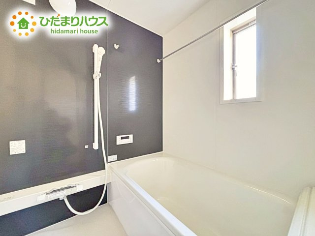 【浴室】 | 笠間市笠間第3　新築戸建　2号棟 | 大人が足を伸ばしても十分な広さ！一人でゆっくりくつろぐ時間も大切です！