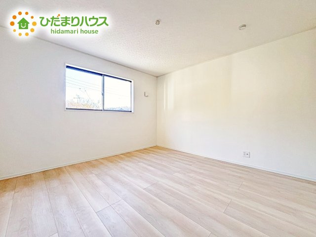 【寝室】 | 笠間市笠間第3　新築戸建　2号棟 | ベッドを置いても余裕の広さがあります。パソコンや趣味のスペースなどインテリアを考えるのも楽しみですね！