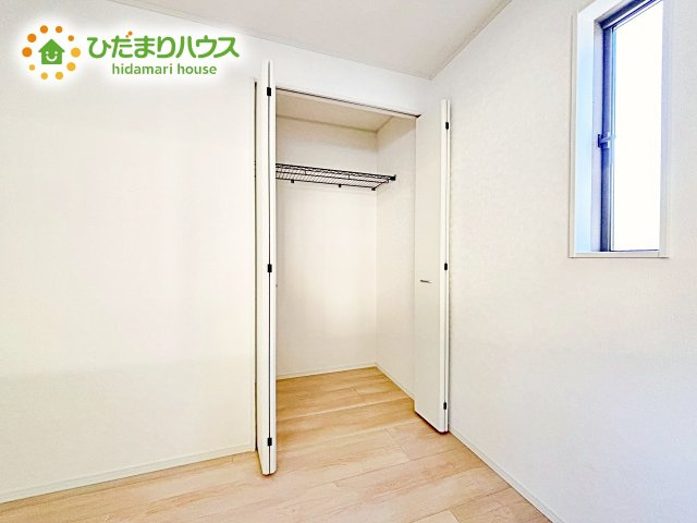【収納】 | 笠間市笠間第3　新築戸建　2号棟 | クローゼットタイプの収納は荷物がどこにあるかすぐに見つかります！