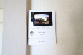 【セキュリティ】 | ヴィルヌーブさくら Ｃ | 録画機能付きTVインターホン