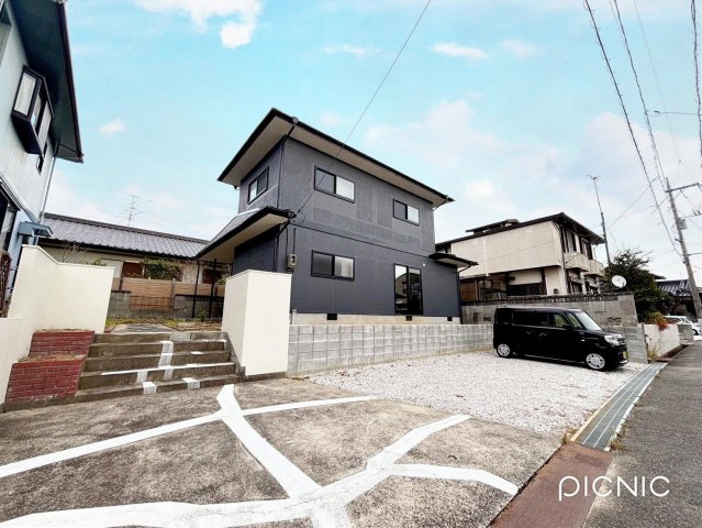 山陽小野田市高千帆2丁目の前面道路含む現地写真