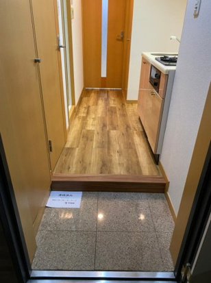 豊島区目白５丁目の賃貸マンションの玄関