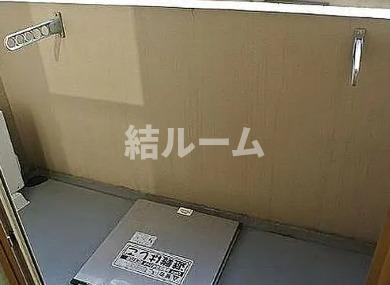 豊島区目白５丁目の賃貸マンションのバルコニー