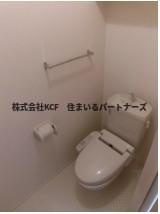 コルリス B棟のトイレ|落ち着いたトイレです
