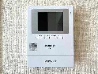 小信中島郷西新築アパートのセキュリティ|カメラ付インターホン(イメージ)