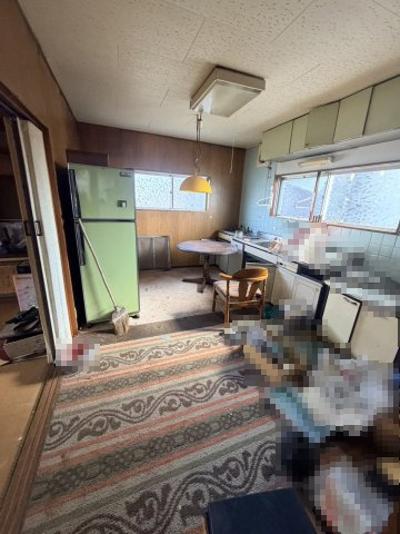 海南市大野中・工場・居宅・54732のキッチン