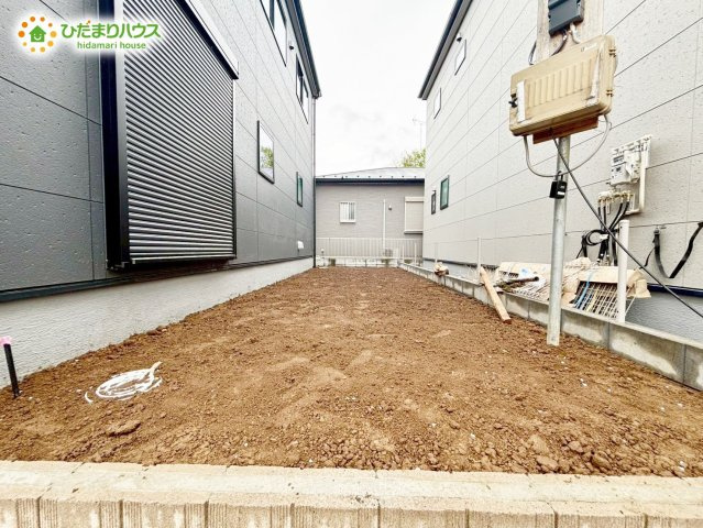 清水公園駅（独立戸建2棟）1号棟の庭|お子様の元気なお外遊びも、自宅のお庭なら安心ですね(^^♪						
