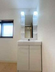 【独立洗面台】 | メゾンドフィナンシェ | 嬉しい独立洗面台付き。