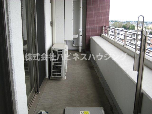 レーベンリヴァーレ柏ザ・レジデンスのバルコニー|広々バルコニー