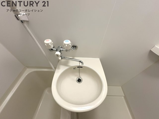 水温調節可の洗面所です