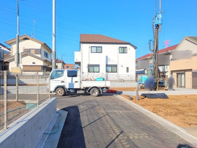 所沢市上新井1丁目・全6棟　新築一戸建　3号棟　の外観|現地写真　2025年12月23日撮影