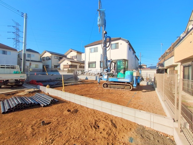 所沢市上新井1丁目・全6棟　新築一戸建　3号棟　の外観|現地写真　2025年12月23日撮影