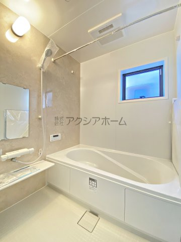 所沢市上新井1丁目・全6棟　新築一戸建　3号棟　の浴室|1坪タイプのユニットバス
