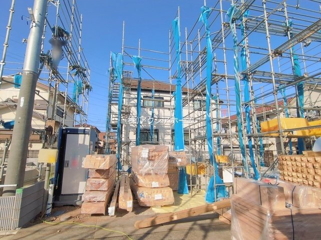 所沢市上新井1丁目・全6棟　新築一戸建　3号棟　の外観|現地写真　2025年12月23日撮影