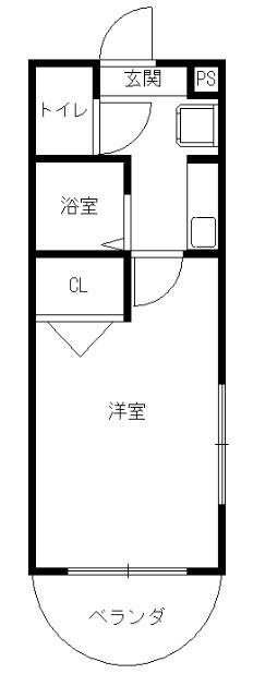 堀マンションの間取り